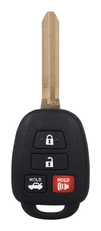 Advanced Remote Automotive Replacement Key For Toyota Hyq12bdm 4-button G Chip